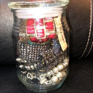 Mystery jewelry jar